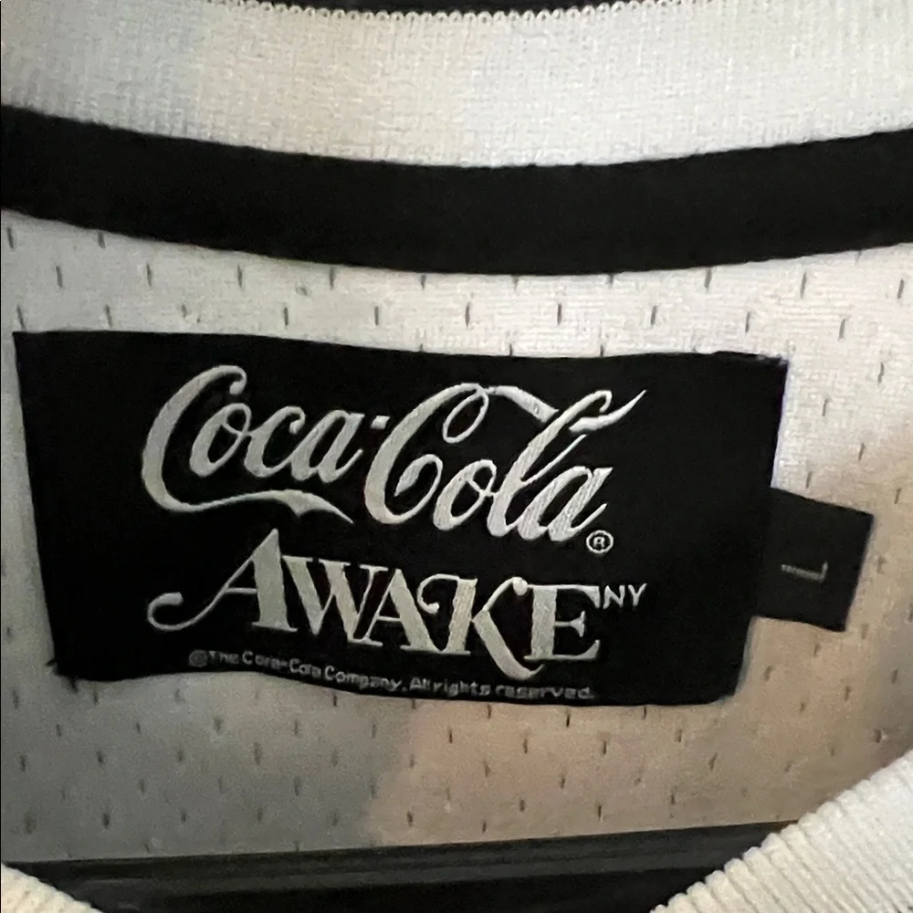 Awake NY Green and Black Checkered Coca Cola Jersey long sleeve - Picture 4 of 9